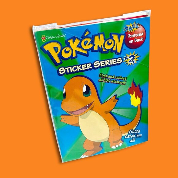 Vintage Pokémon Golden Books 1999 Sticker Series Activity Books 2 & 3. READ! - Picture 12 of 12